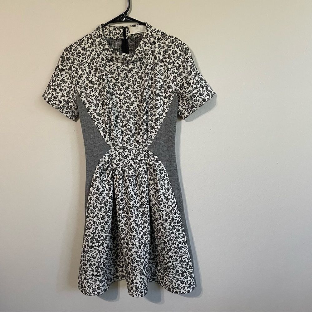 Thakoon Addition Side Panel Floral Print Mini Dress - Picture 5 of 15